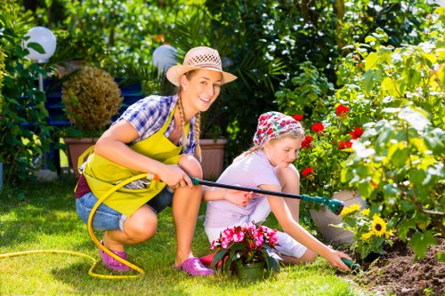 Variety of flowering plants suited for Tooting's climate